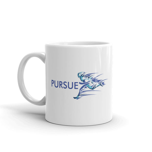 Classic White Pursue mug